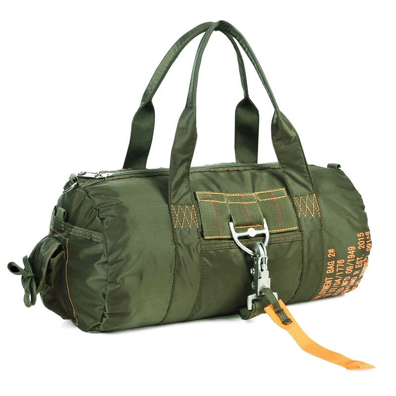 LQARMY Tactical Parachute Duffle Bag 1000D Nylon Crossbody