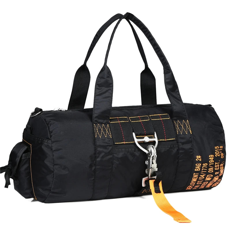 LQARMY Tactical Parachute Duffle Bag 1000D Nylon Crossbody
