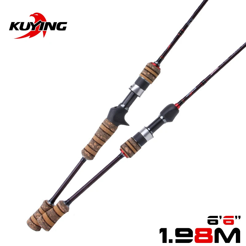 Kuying Teton L Light 1.98m Baitcasting Spinning Rod Carbon