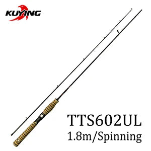 Kuying Teton Soft Light Baitcasting Spinning Rod Combo