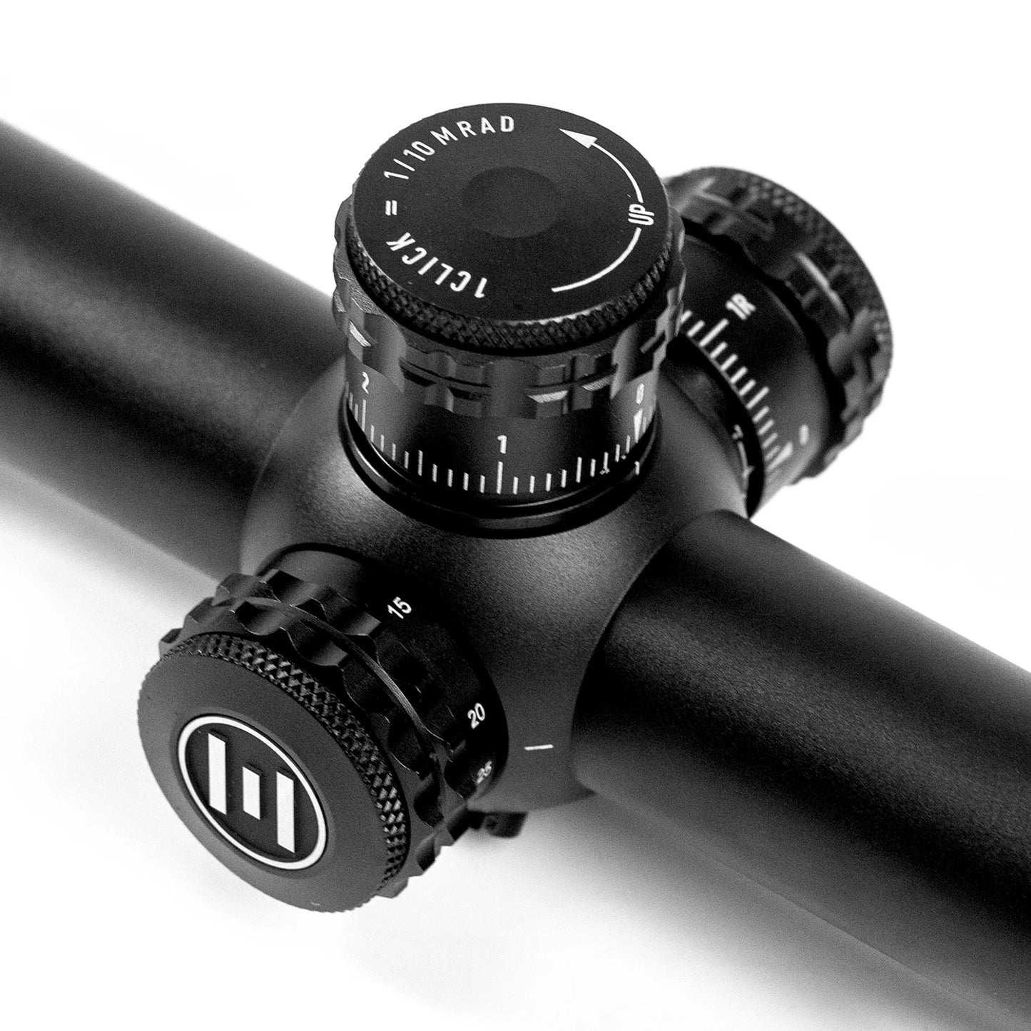 ELEMENT Helix 6-24x50 FFP Riflescope Zerostop 30mm Tube APR-2D MRAD Reticle Optic for Long Range Precision Hunting Shooting