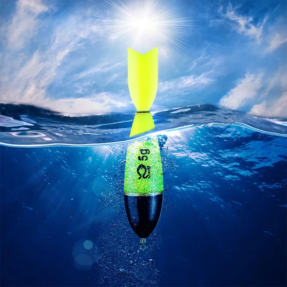Fishing Bobbers Fishing Accessories Night Fishing Float Light Stick Night Fishing Light Up Bobbers for Sea Ocean Rock Fishing