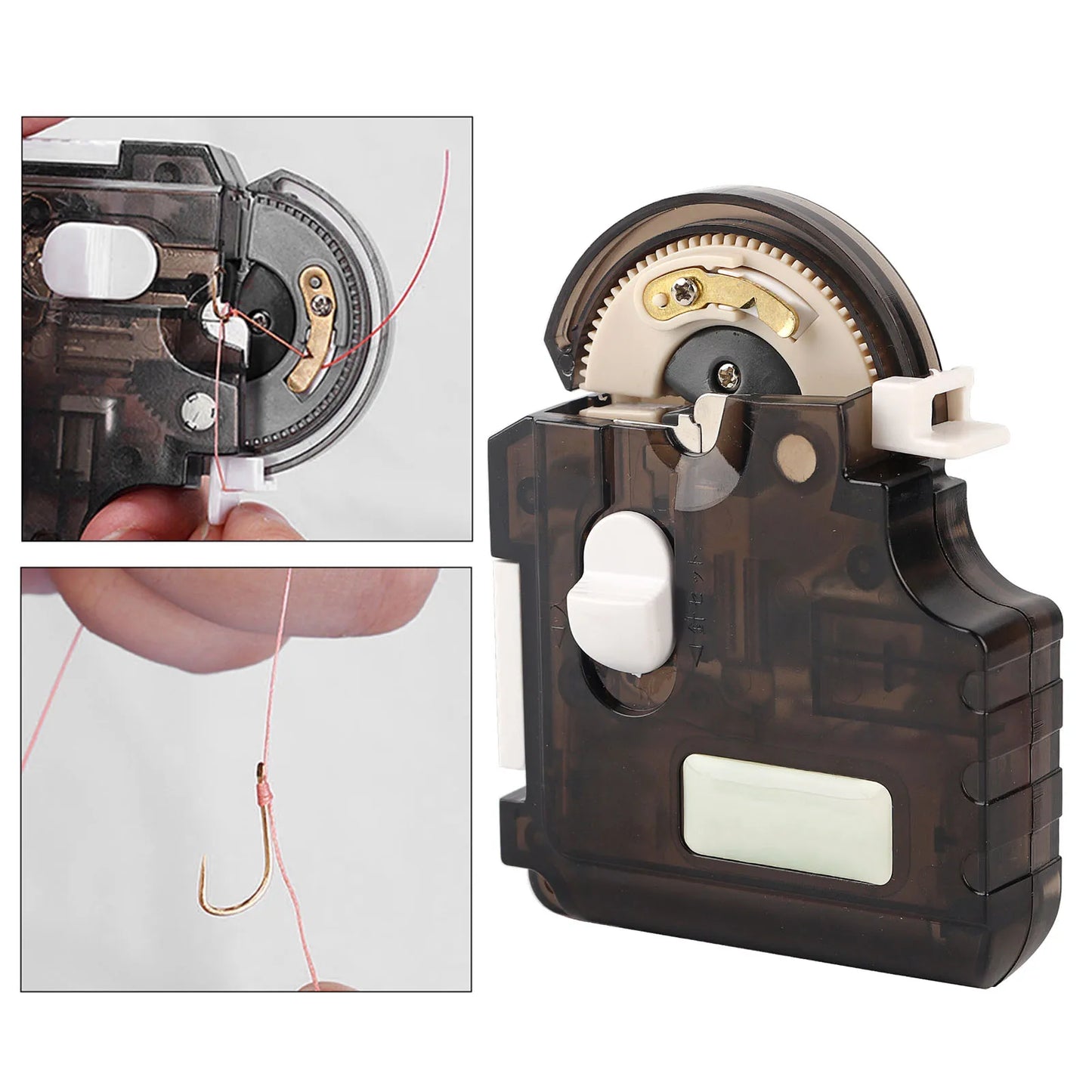 Electric Automatic Fishing Hook Tyer - Portable Knot Tool with Secure Line Winder for Anglers
