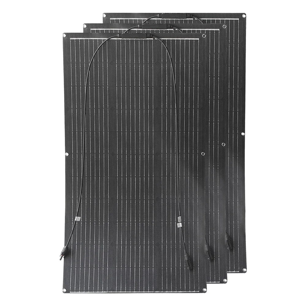 Solar Panel Kit With Flexible 100W 24V Battery Charger