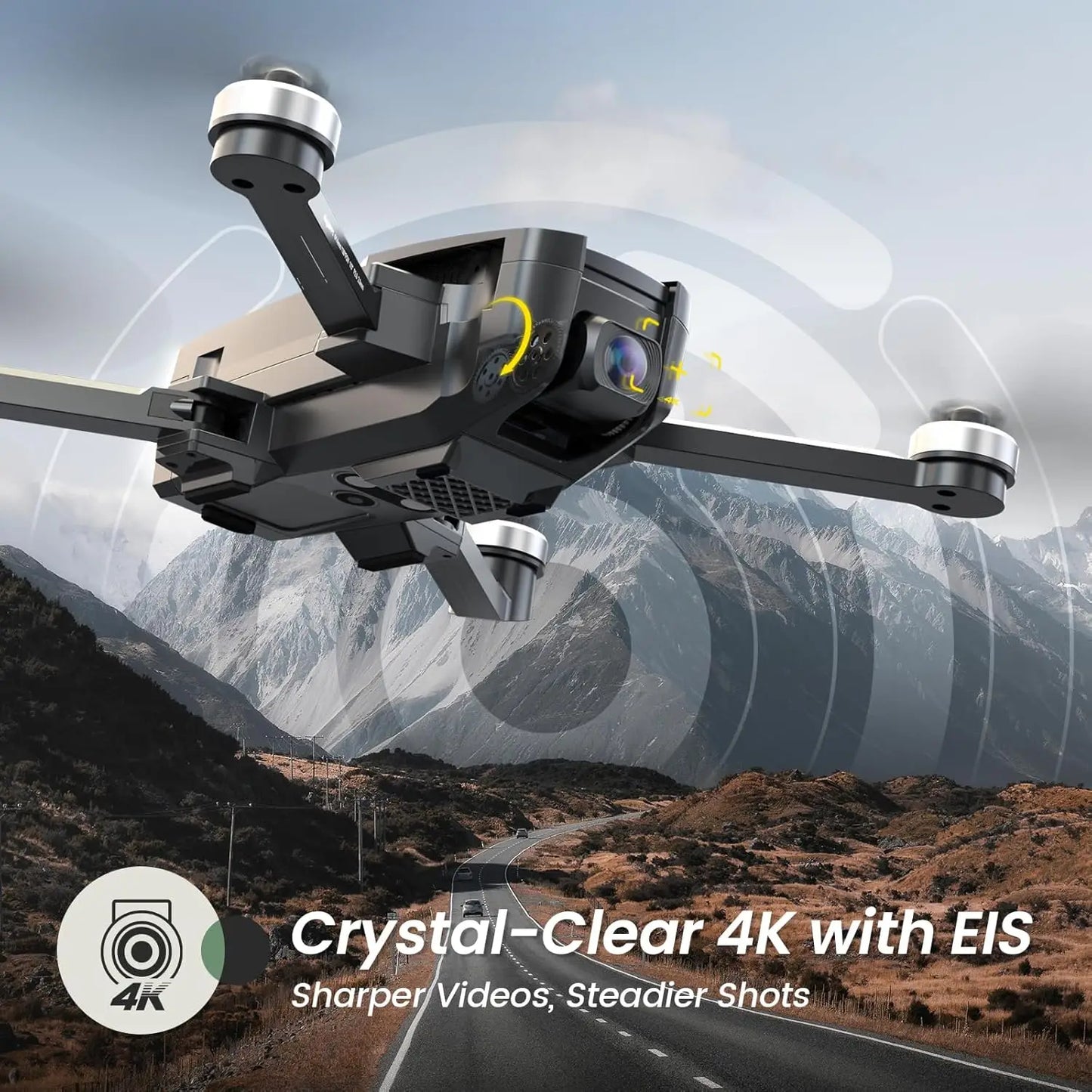 Holy Stone HS720E 4K Drone With GPS Auto Return Follow