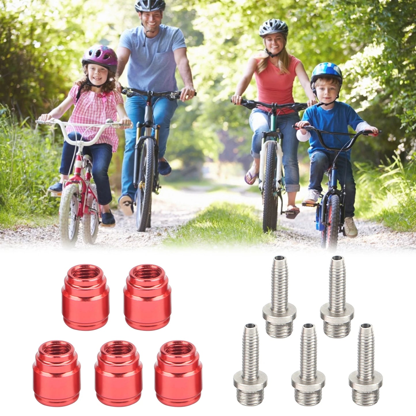 ZK40 Aluminum Olive And Steel Connecting Insert AD593
