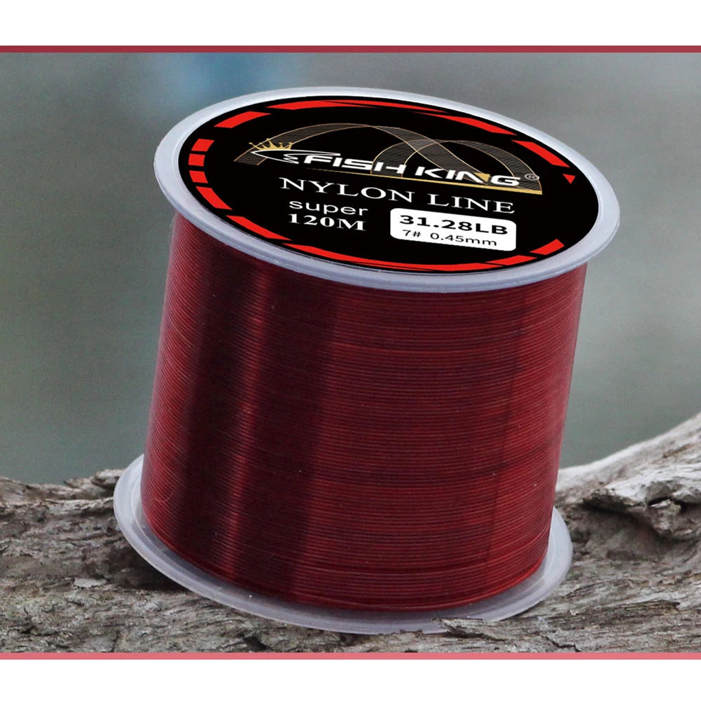 1 Roll 120 M Fishing Line Super Strong Pull Wear Resistant Sea Fishing Line