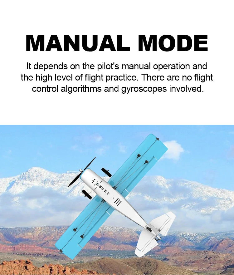 Qidi560 RC Plane M7 Off Road 4CH Remote Control Airplane