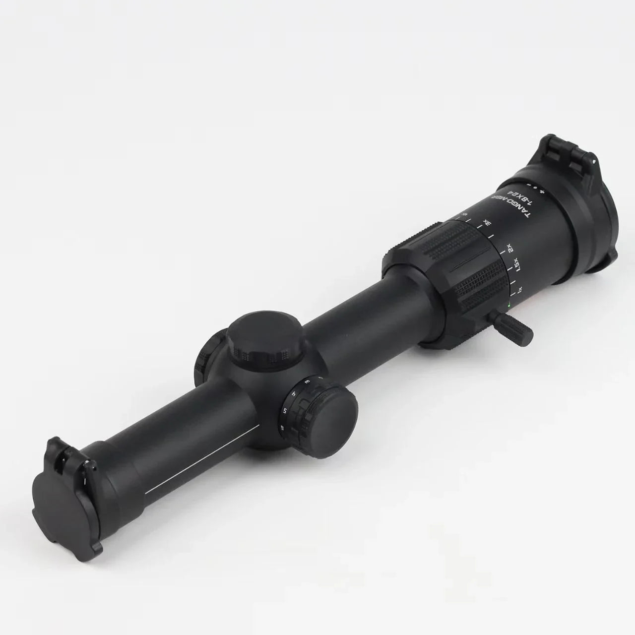 TANGO MSR 1-8x24mm Riflescope Illuminated Waterproof Fog-Proof Reticle with Alpha MSR Cantilever Mount for Tactical Hunting