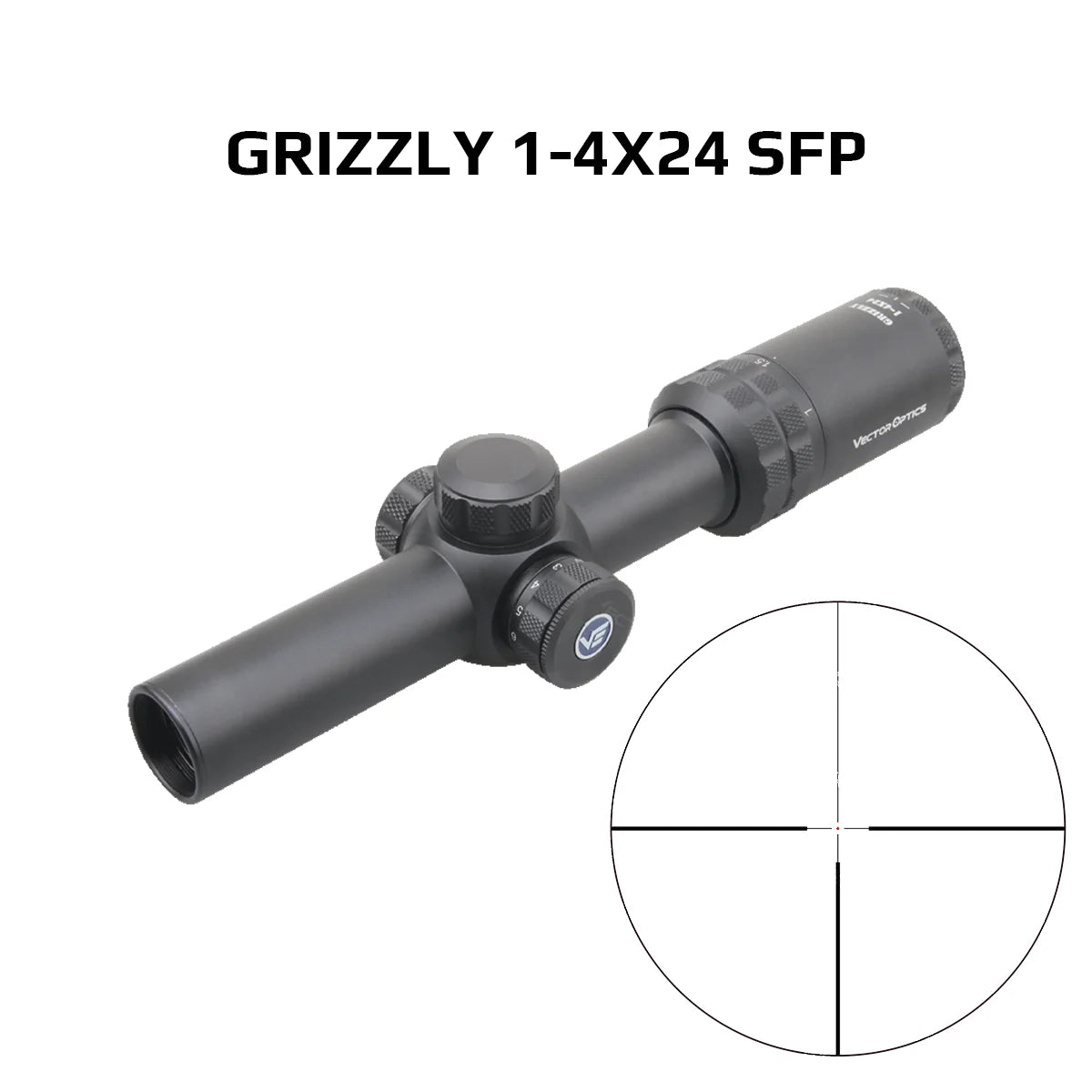Vector Optics 1-4x24 1-6x24 SFP/FFP LPVO Riflescope For .308 30-06 AR15 Rifles&Airguns Hunting CQB 5 Years Warranty