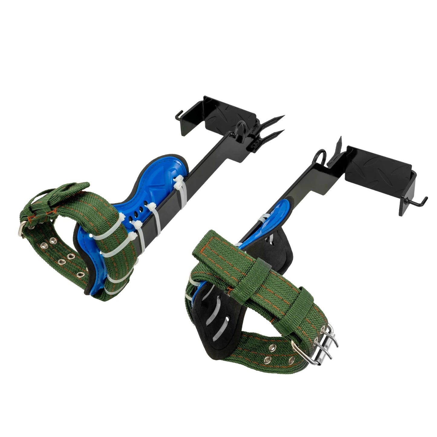 1 Set Portable Tree Climbing Spike Set with Safety Belt Practical Climbing Tree Spikes Straps Climb Trees Rope Tool