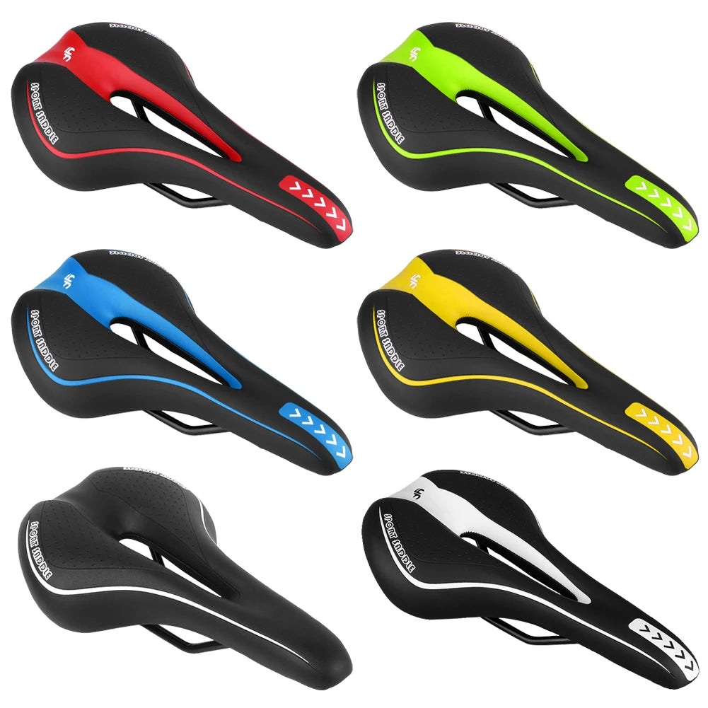 YAFEE Soft Bicycle Seat Saddle MTB Hollow Saddle Road Mountain Bike Seat Cushion