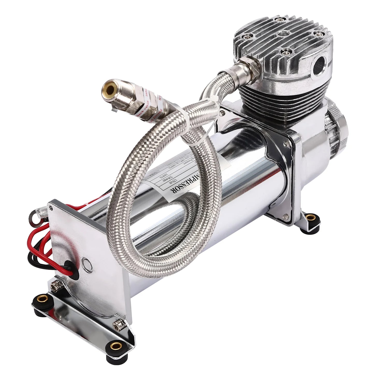 200-300 W Air Suspension Compressor, 50 L/Min 200 Psi Air Compressor Kit, 12 V 23 A High-Performance Compressor