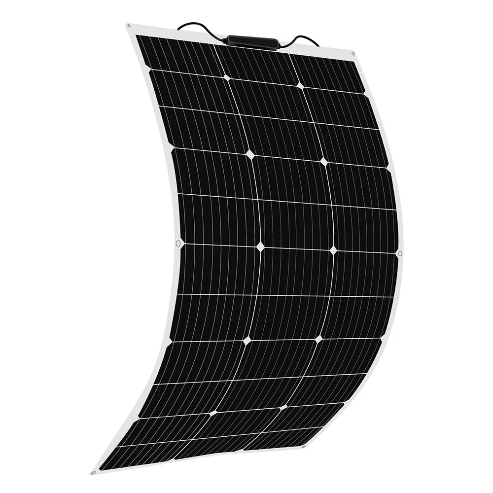 Solar Panel Kit With Flexible 100W 24V Battery Charger