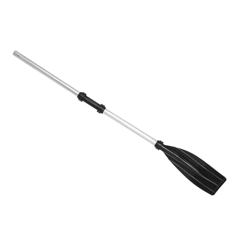 2 Pcs Aluminium Alloy Detachable Ribbed Blade Kayak Paddles