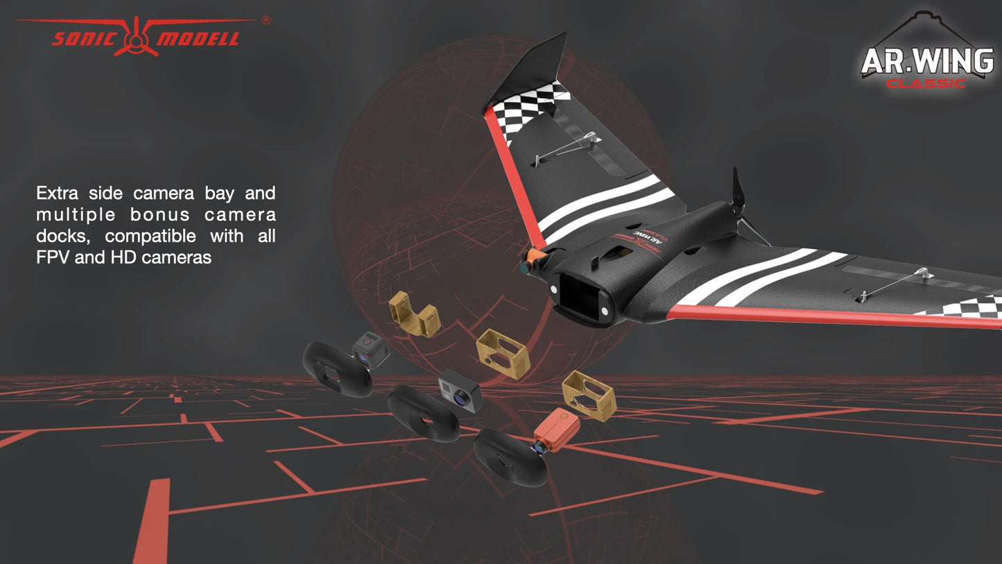 900mm Wingspan Sonicmodell AR Wing FPV Flying Wing Kit