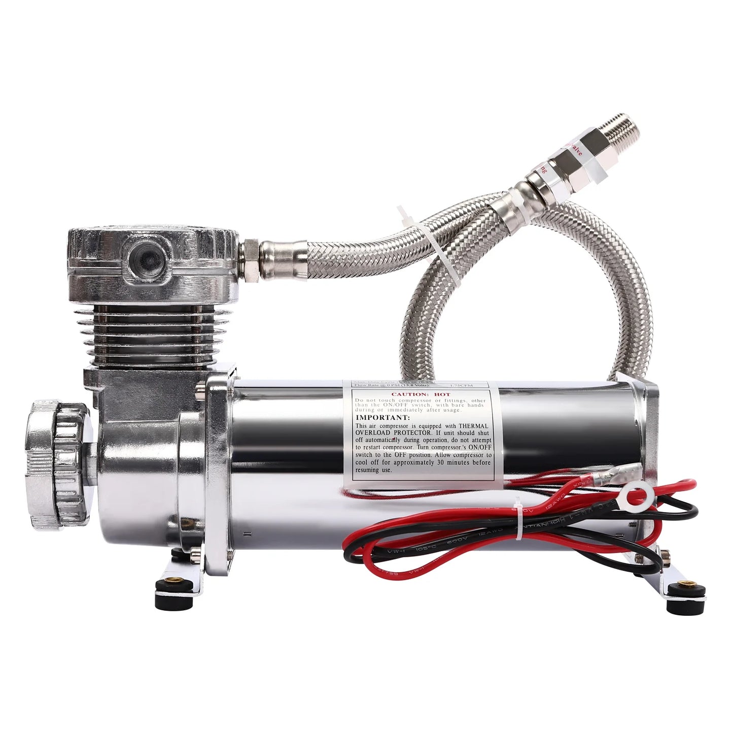 Air Compressor Kit Air Ride Suspension Compressor Heavy Duty Air Compressor