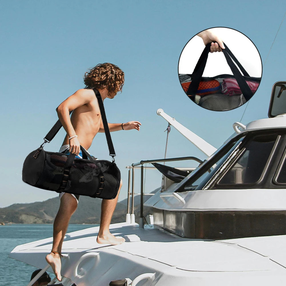 Scuba Diving Gear Storage Bag With Zipper Quick Dry Pouches