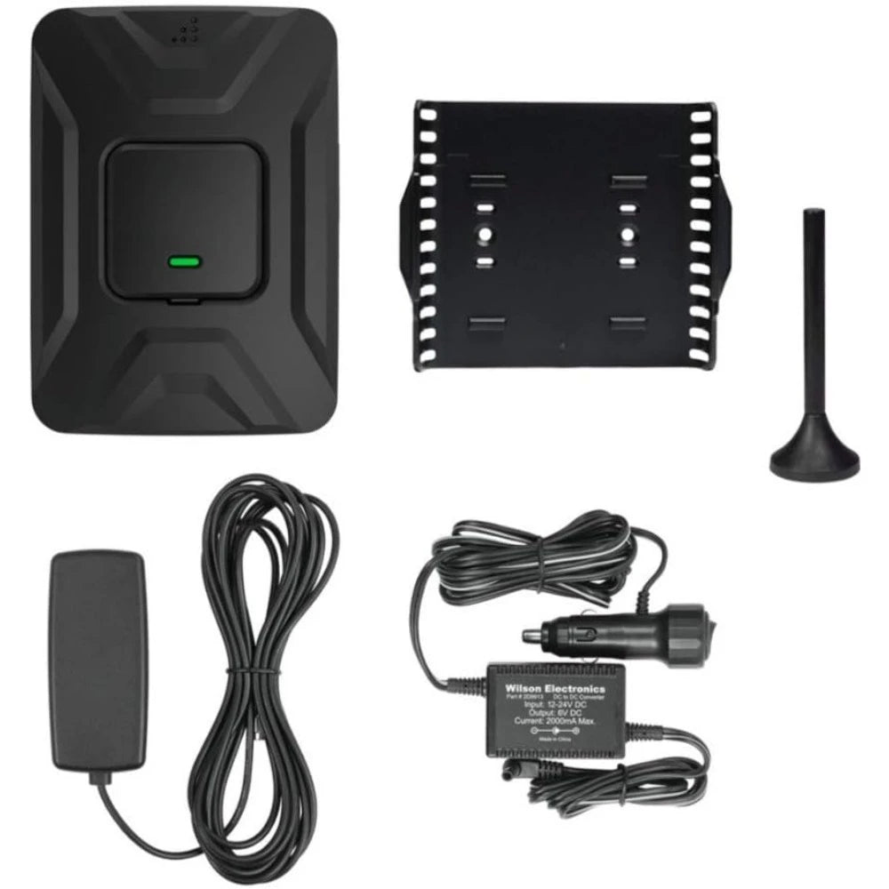 Black Vehicle Signal Booster 5G 4G Magnetic Roof Antenna
