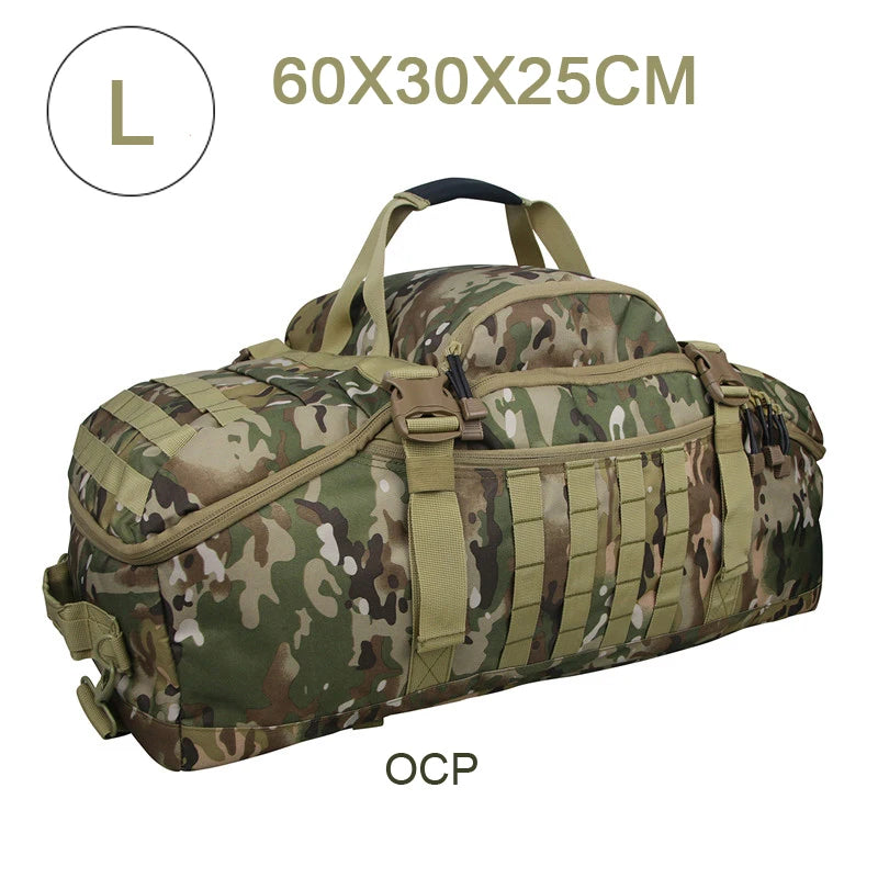 35L 50L 80L Outdoor Tactical Backpack MOLLE Duffel Bag