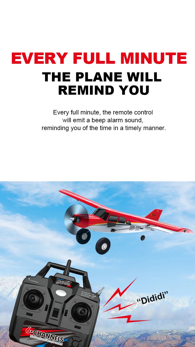 Qidi560 RC Plane M7 Off Road 4CH Remote Control Airplane
