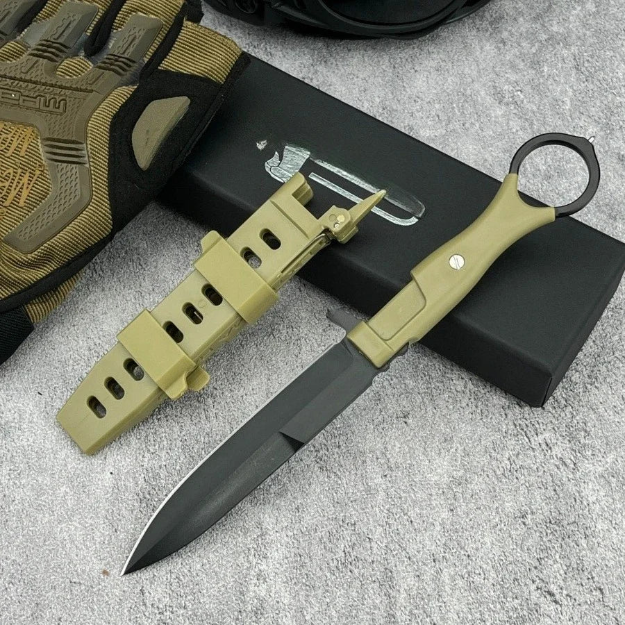 High Hardness Fixed Blade Durable 8Cr13Mov Steel Blade Outdoor Camping Trekking EDC Practical Cutting Knife Fishing Knife