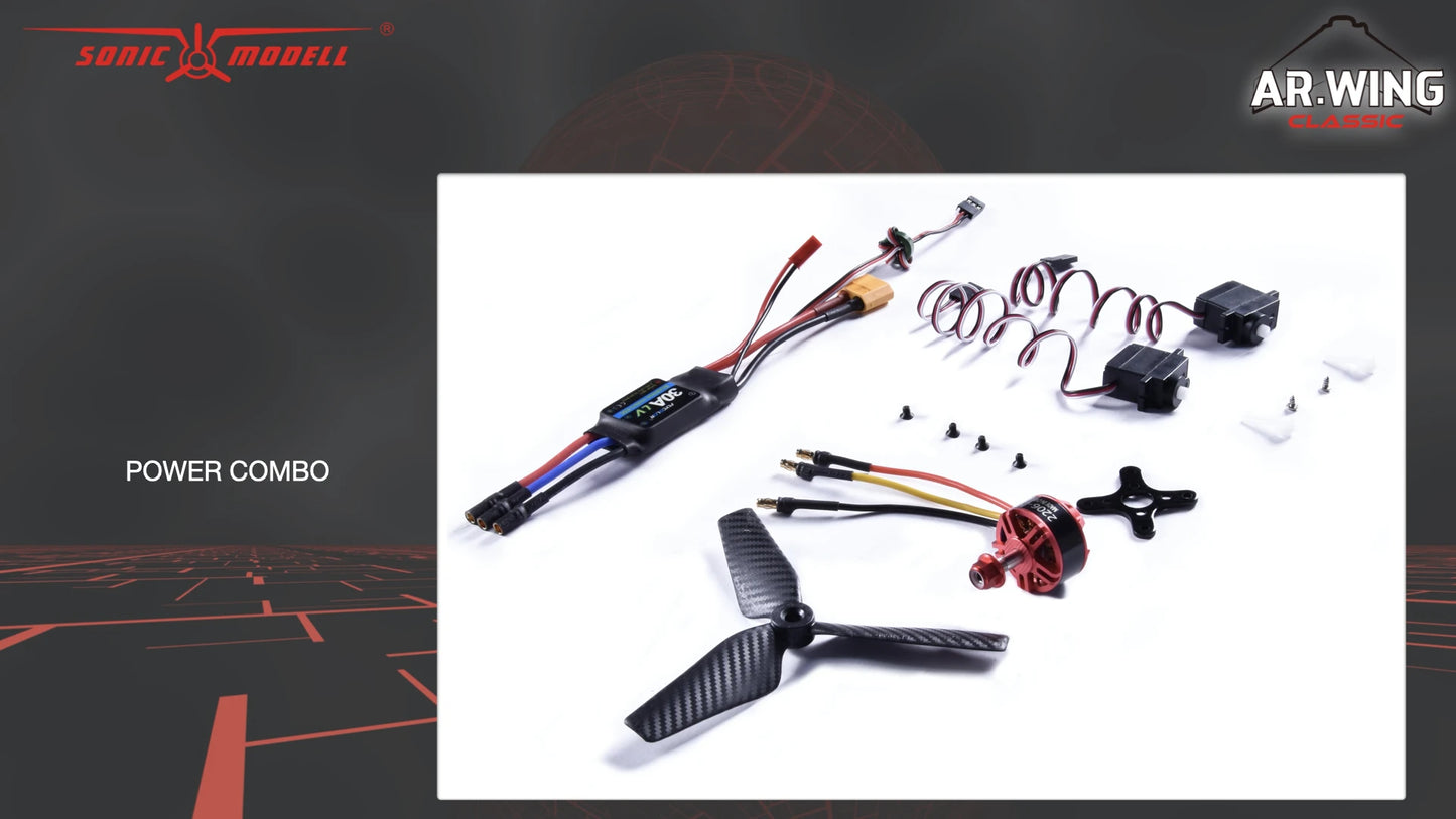 900mm Wingspan Sonicmodell AR Wing FPV Flying Wing Kit