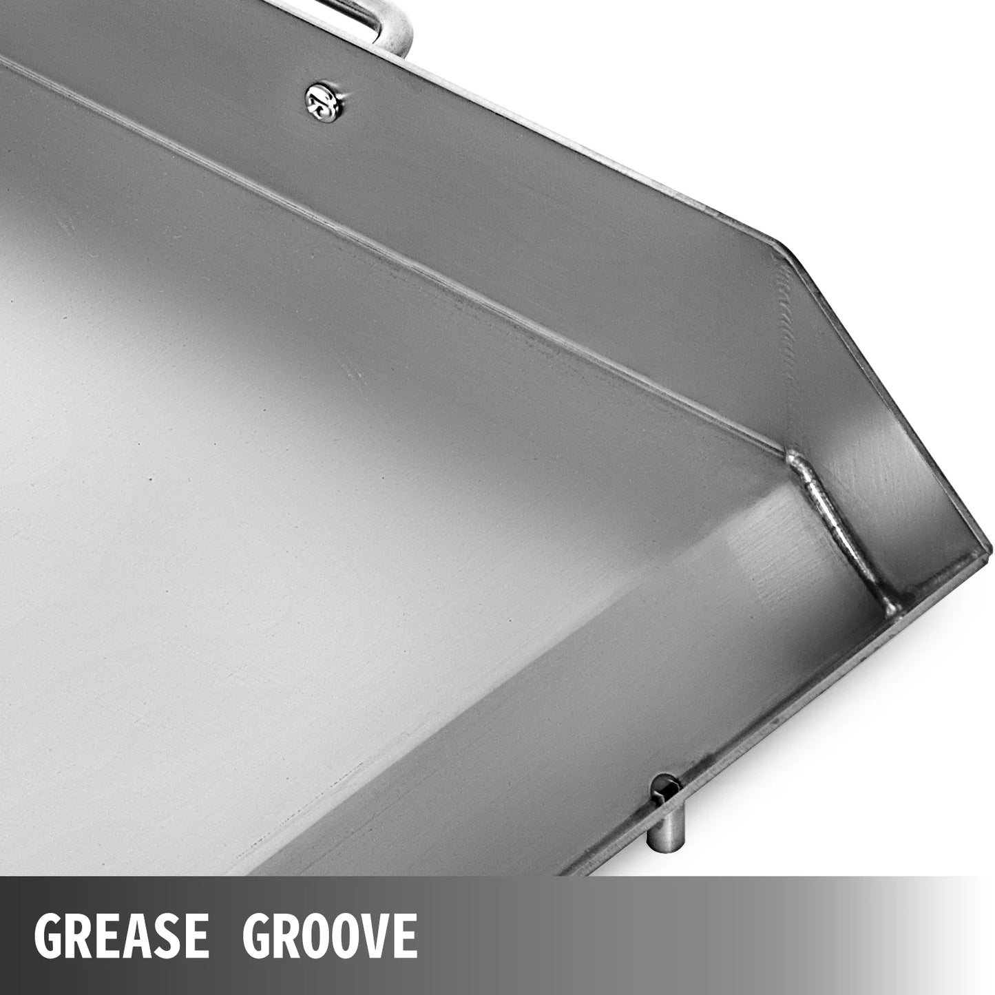 VEVOR Stainless Steel Griddle Frying Pan For Outdoors