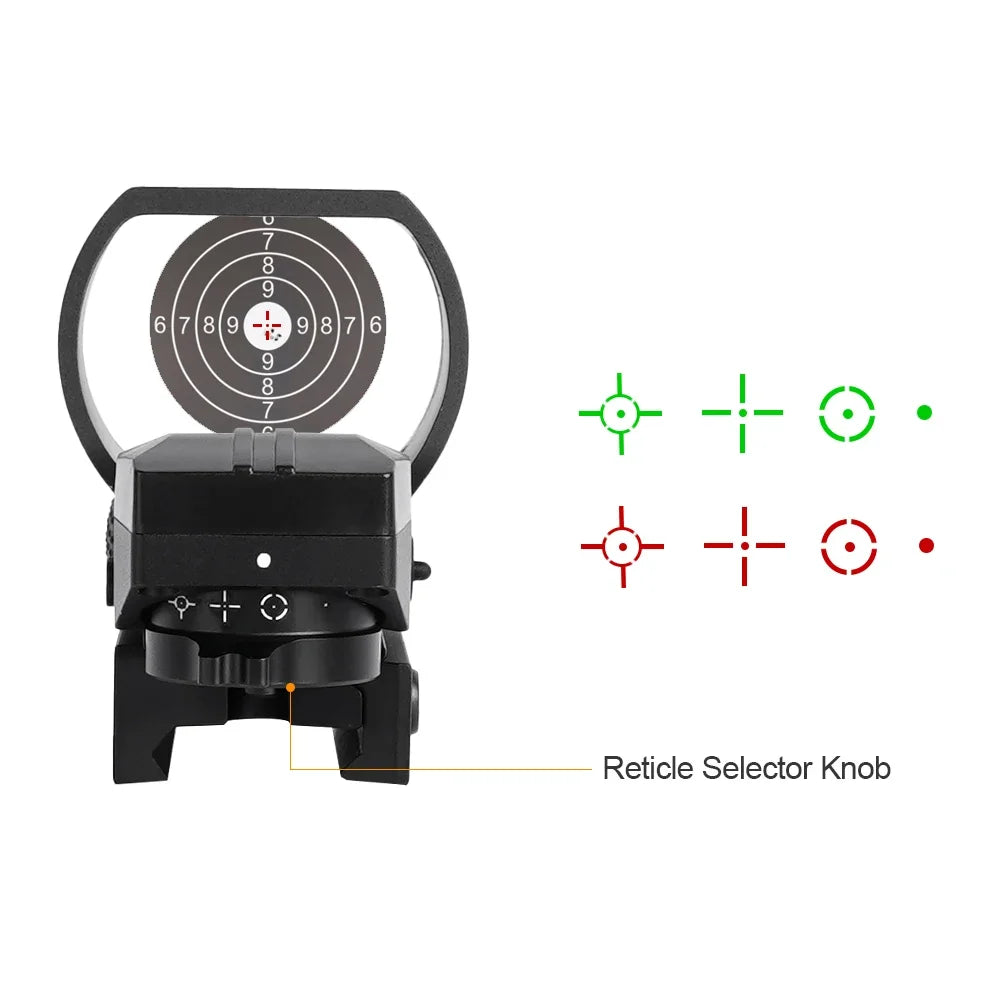 SRO Mini Red Dot Sight 20mm Rail Glock Hunting Optics
