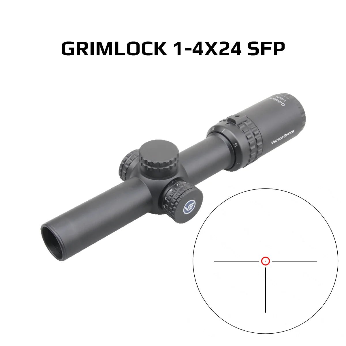 Vector Optics 1-4x24 1-6x24 SFP/FFP LPVO Riflescope For .308 30-06 AR15 Rifles&Airguns Hunting CQB 5 Years Warranty