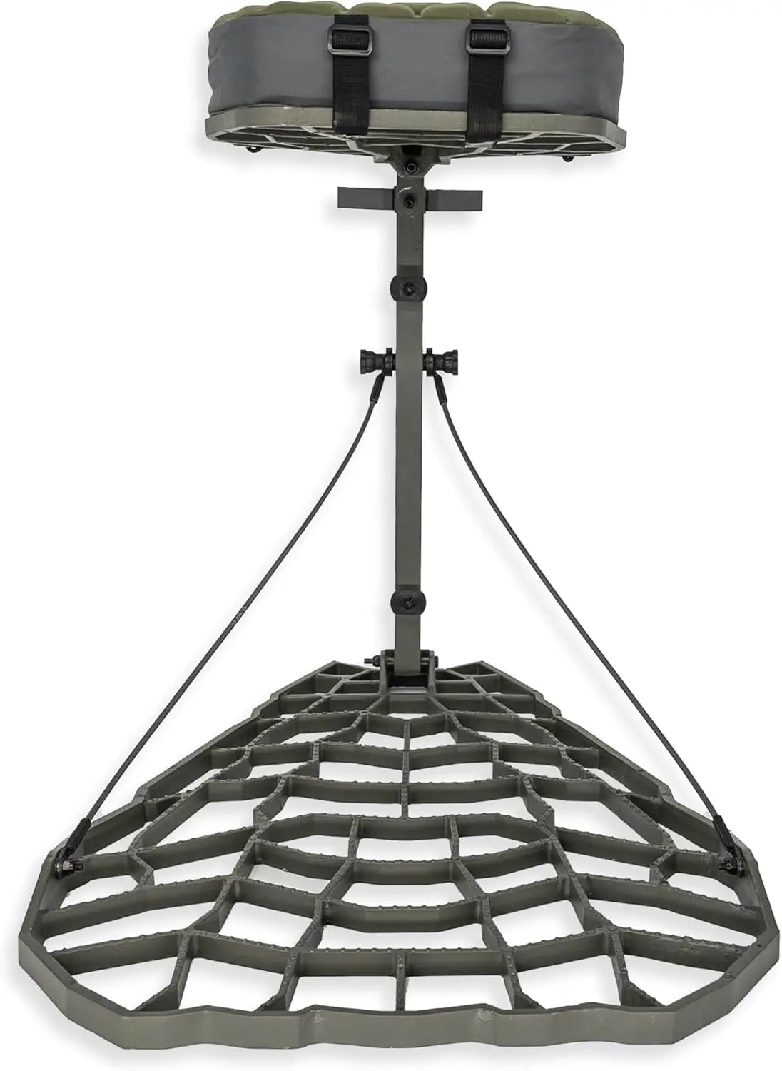 11 Lb Cast Aluminum Hang On Treestand for Deer Hunting Hunting Climbing Hunt Seat Hunting Gear Equipment Accessories