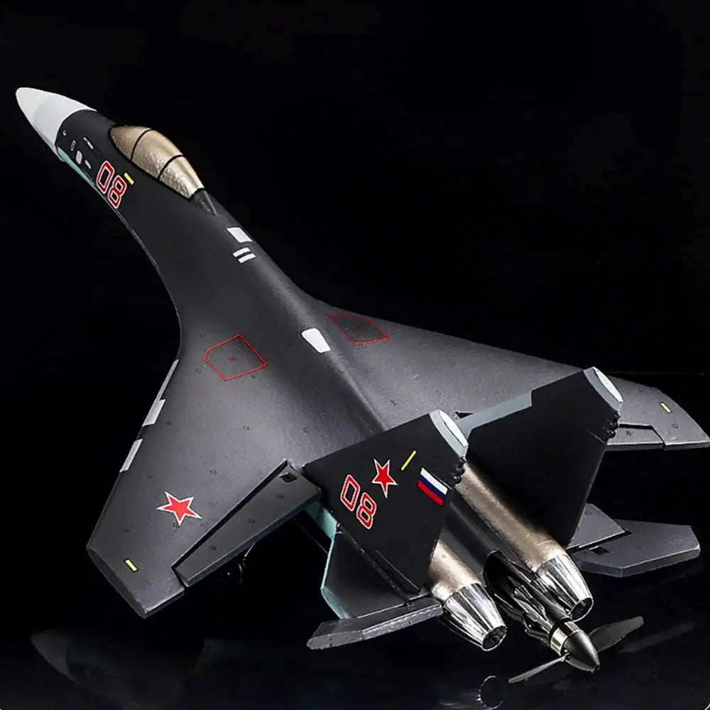 Upgraded QF009 SU35 RC Airplane 375mm Wingspan 2 4GHz 4CH3D