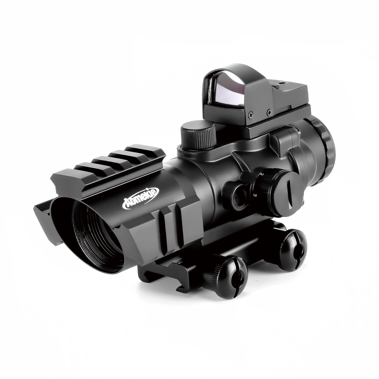 4X32 Red Green Illuminated 22mm Rail Mount Dot Sight