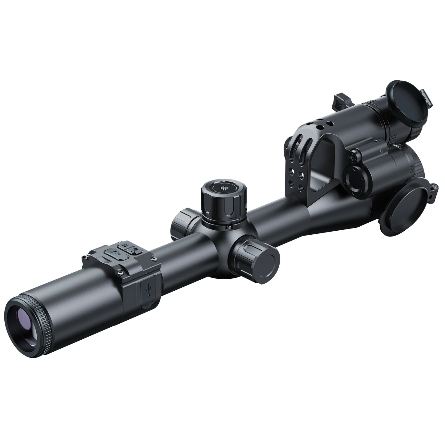 PARD TD32/TD62 LRF Multi-Spectral Thermal and Night Vision Scope for Hunting Optics, IR Red Dot, Circular Screen