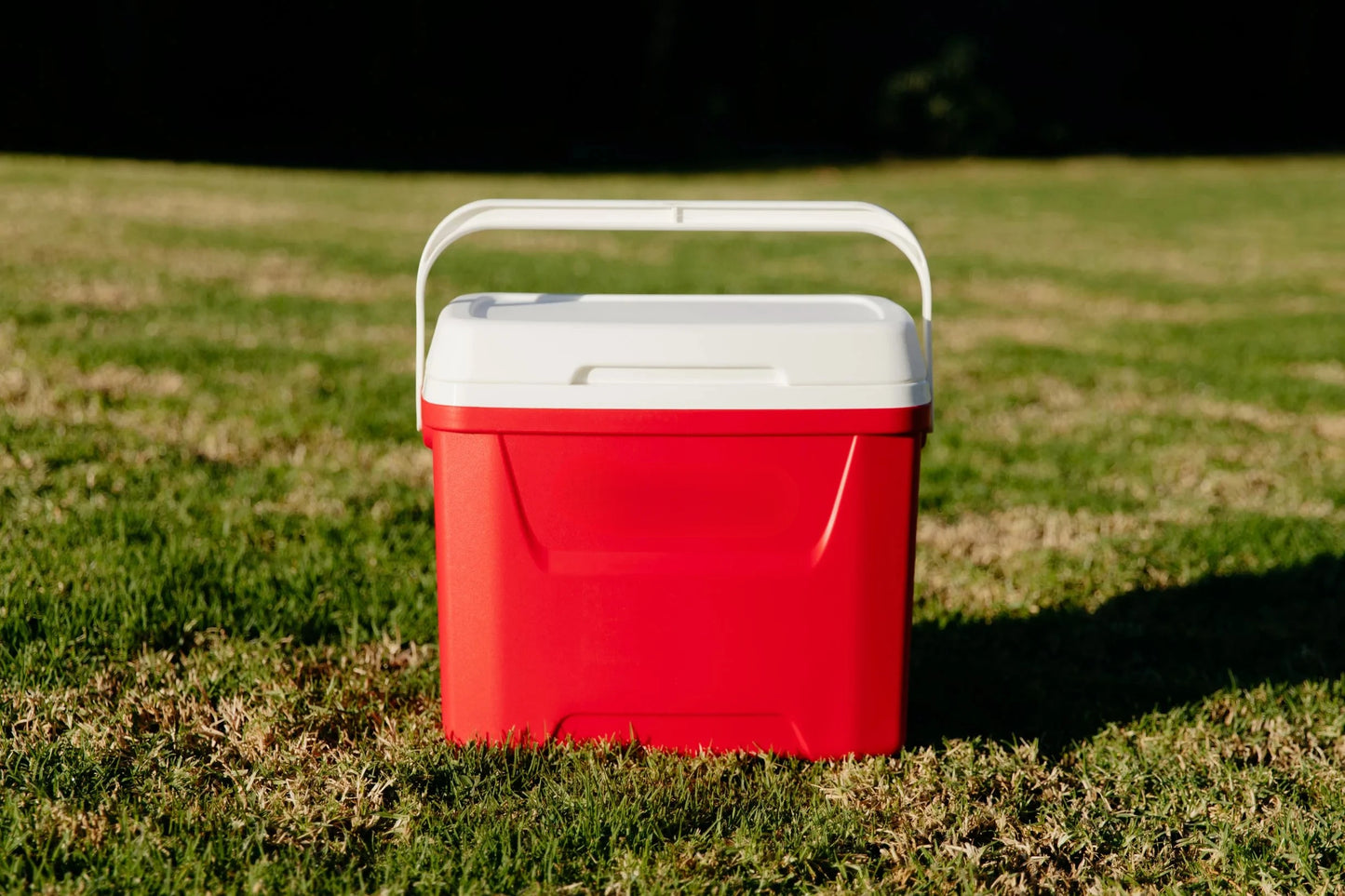 28 QT Outdoor Picnic Camping Cooler, Swing-Away Handle for One-Hand Carrying, Perfect for Picnic Camping Parties