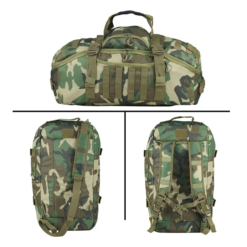 35L 50L 80L Outdoor Tactical Backpack MOLLE Duffel Bag