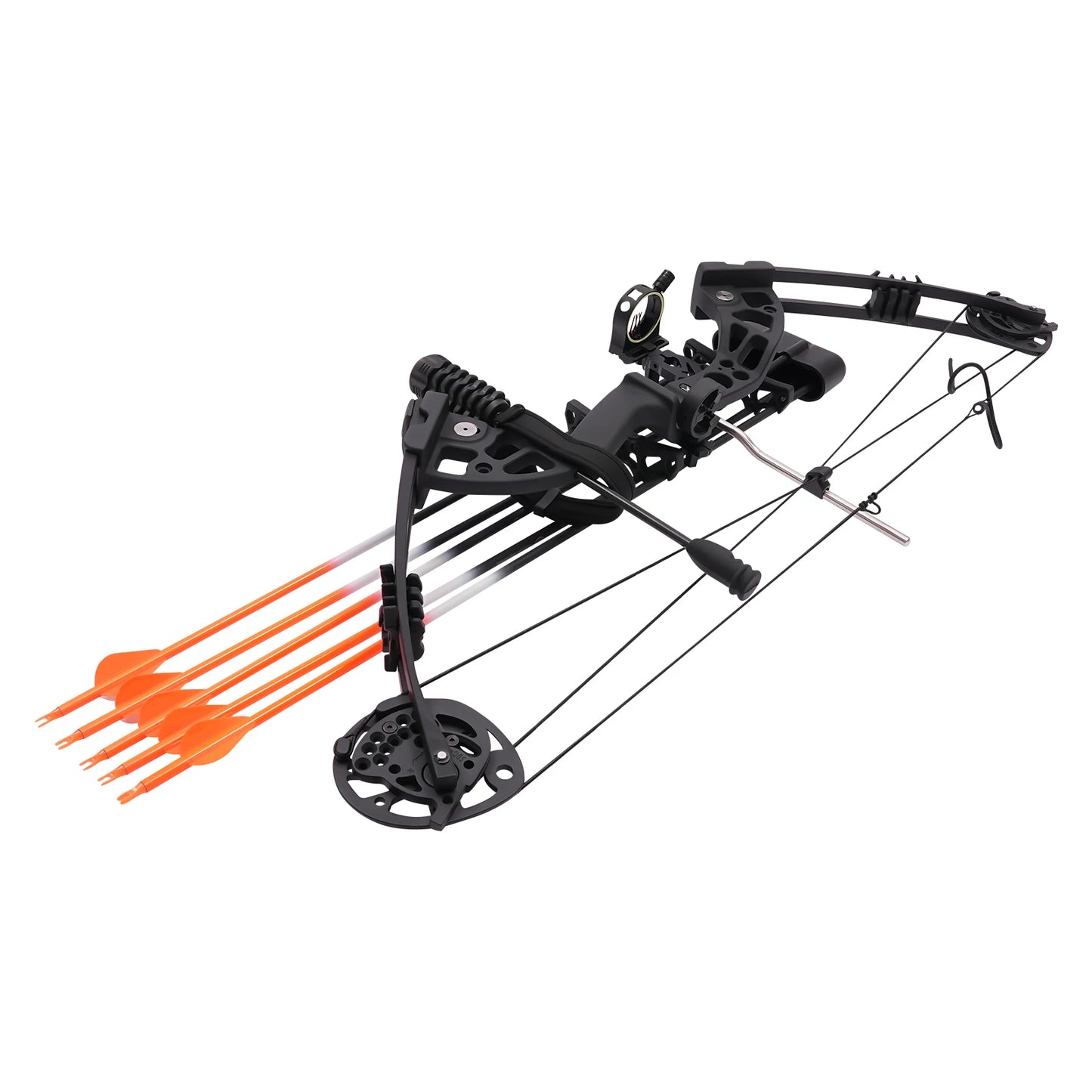 Compound Bow Kit 30 To 60 Lbs Archery Set With 12 Arrows