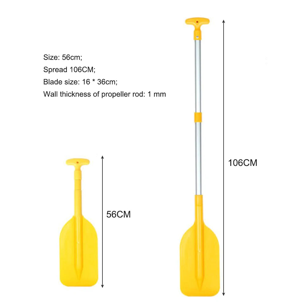 Retractable Paddle Oar For Rafting Portable Telescopic Boat