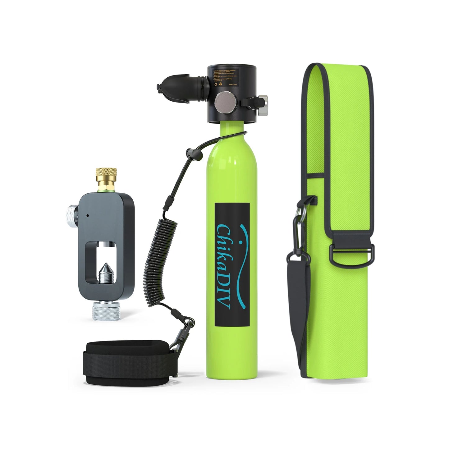 Chikadiv 0.5 Liter 3000 Psi Constant Pressure Scuba Tank