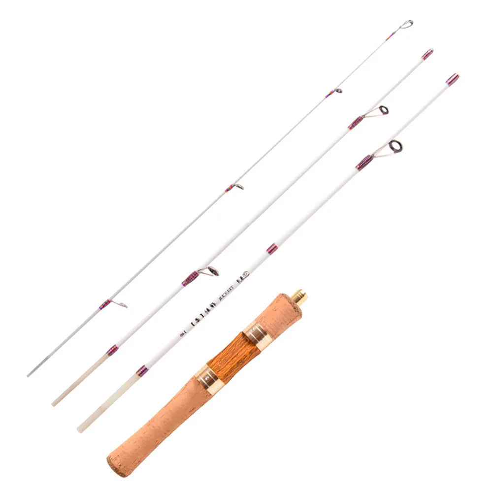 Soft Hand Fishing Pole Mini Fishing Pole Telescopic Rotatable Portable Ultra-light Outdoor Accessories for Lakes Reservoirs