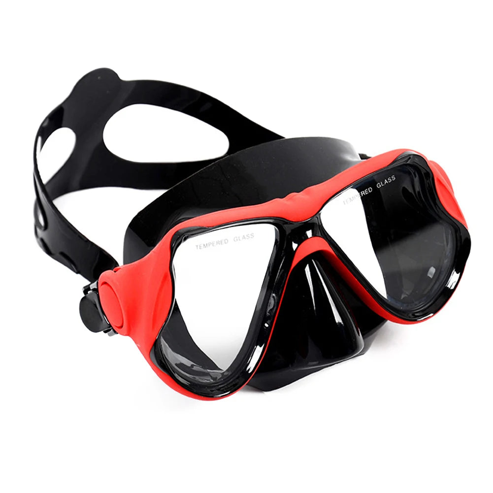 Diving Mirror Breathing Tube Set Silicone Mask For Men Women