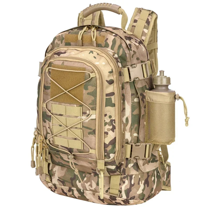 LQARMY 65L Military Tactical Backpack Molle Rucksack