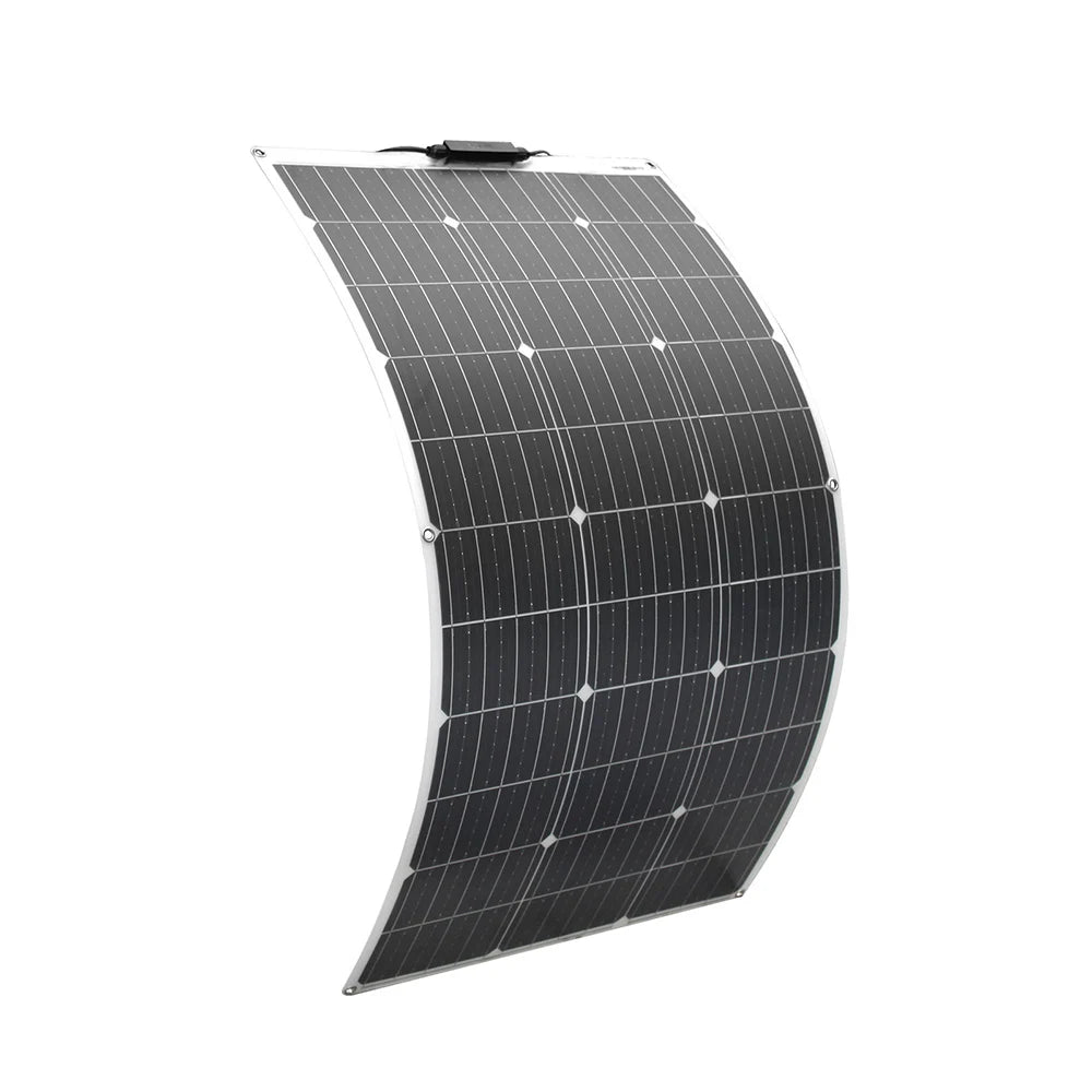 Solar Panel Kit With Flexible 100W 24V Battery Charger