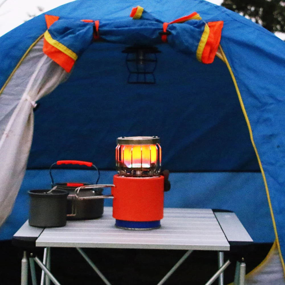 2 In 1 Camping Stove Portable 2000W Gas Tent Heater