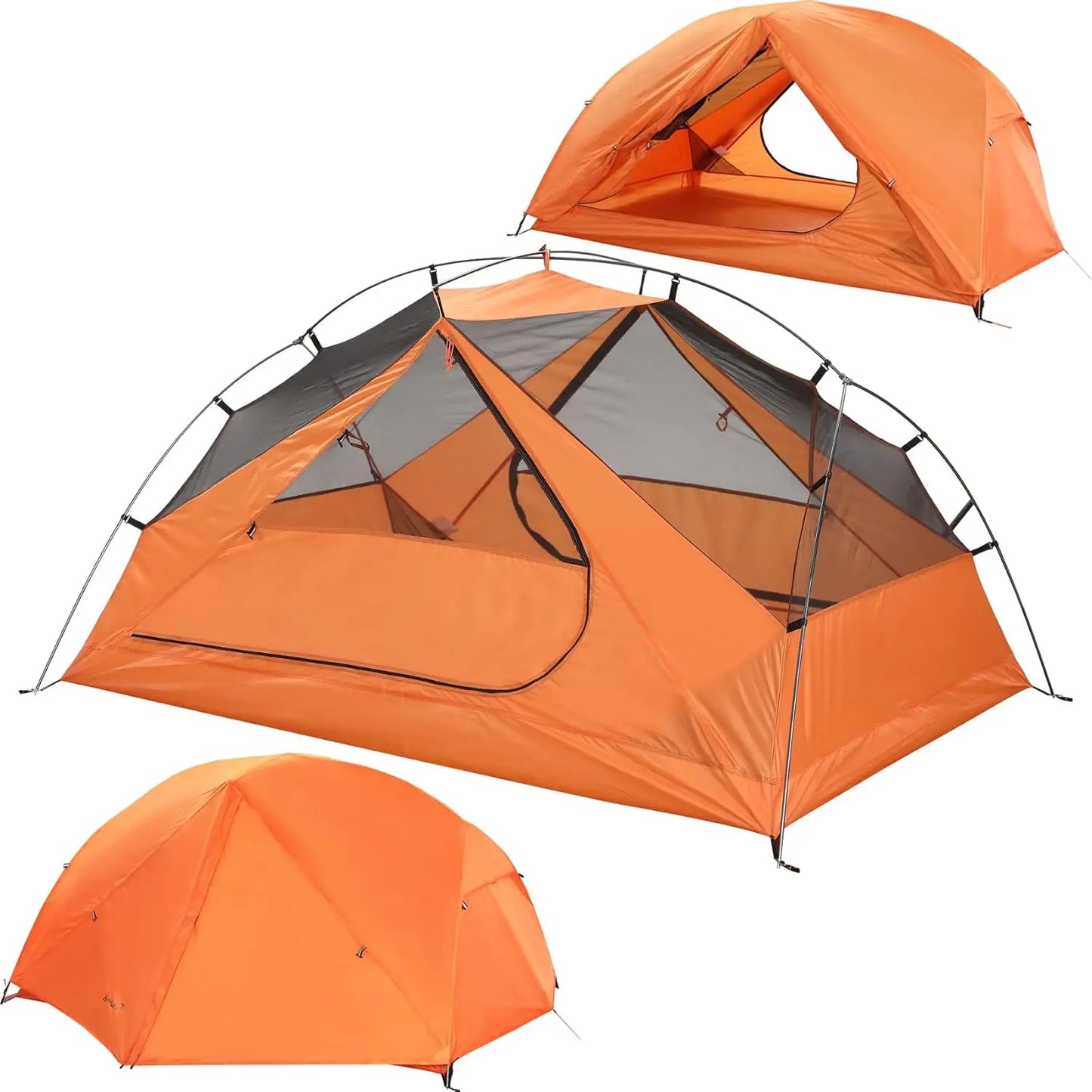 Tent Outdoor Camping, Lightweight Double Backpack Tent, Waterproof Tent Suitable for Adults, Large Outdoor, Hiking Trips