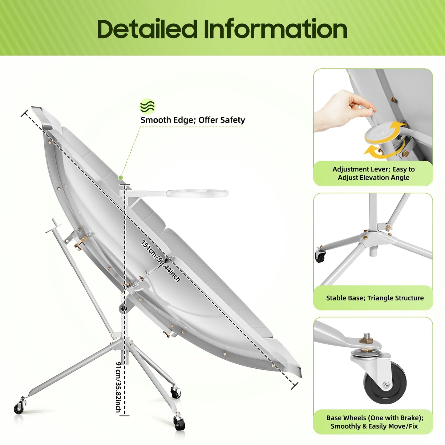 Multifunctional Solar Power Cooker Camping BBQ Grill Cooking Oven Stove for Home