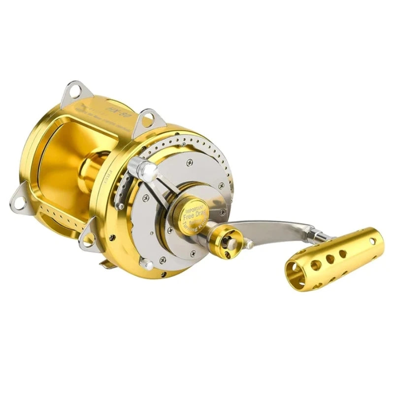 GOMEXUS Trolling Reel,Conventional Reels Saltwater for Tuna Sailfish Swordfish Deep Sea Fishing Reel
