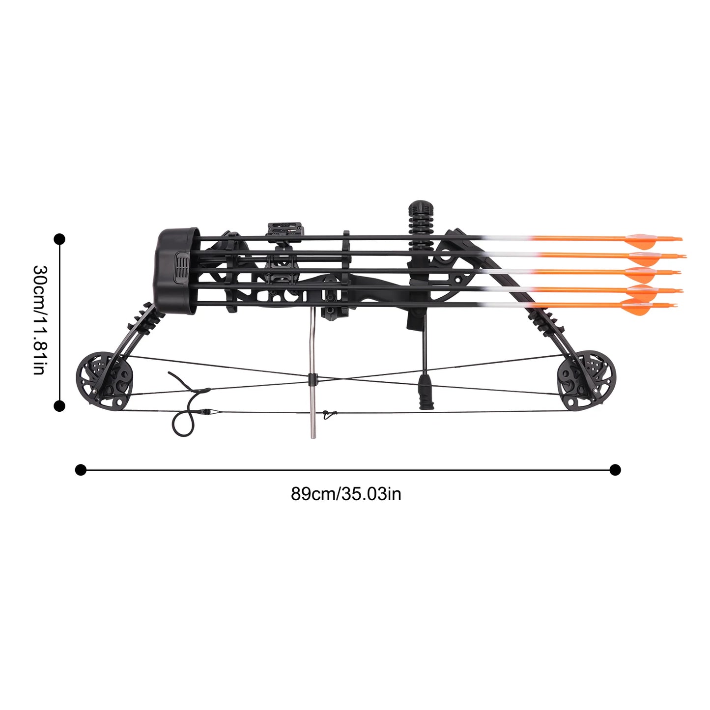 Compound Bow Archery Kit For Beginner 19 30in Draw 30 60Lbs