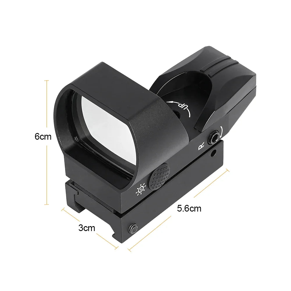 SRO Mini Red Dot Sight 20mm Rail Glock Hunting Optics