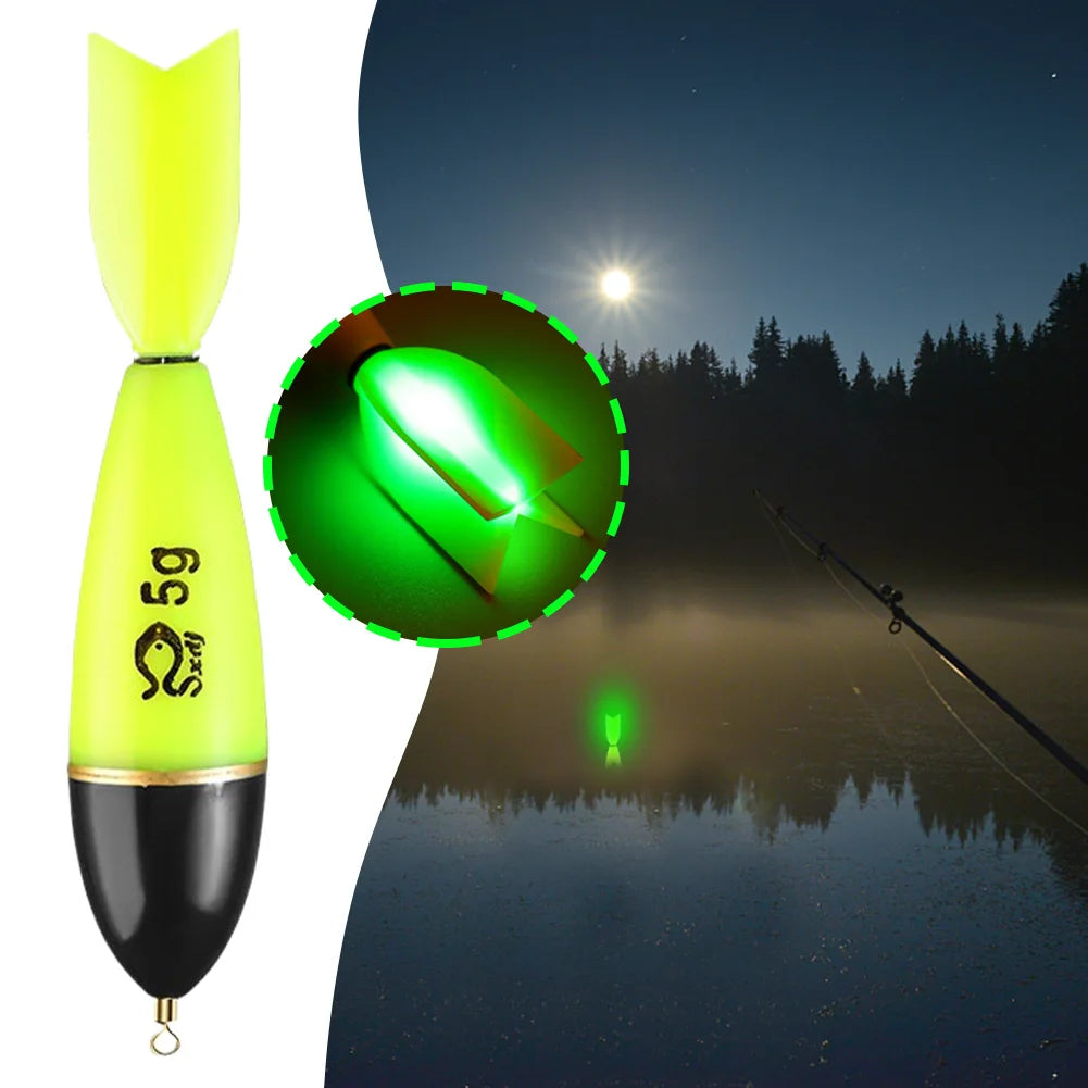Fishing Bobbers Fishing Accessories Night Fishing Float Light Stick Night Fishing Light Up Bobbers for Sea Ocean Rock Fishing